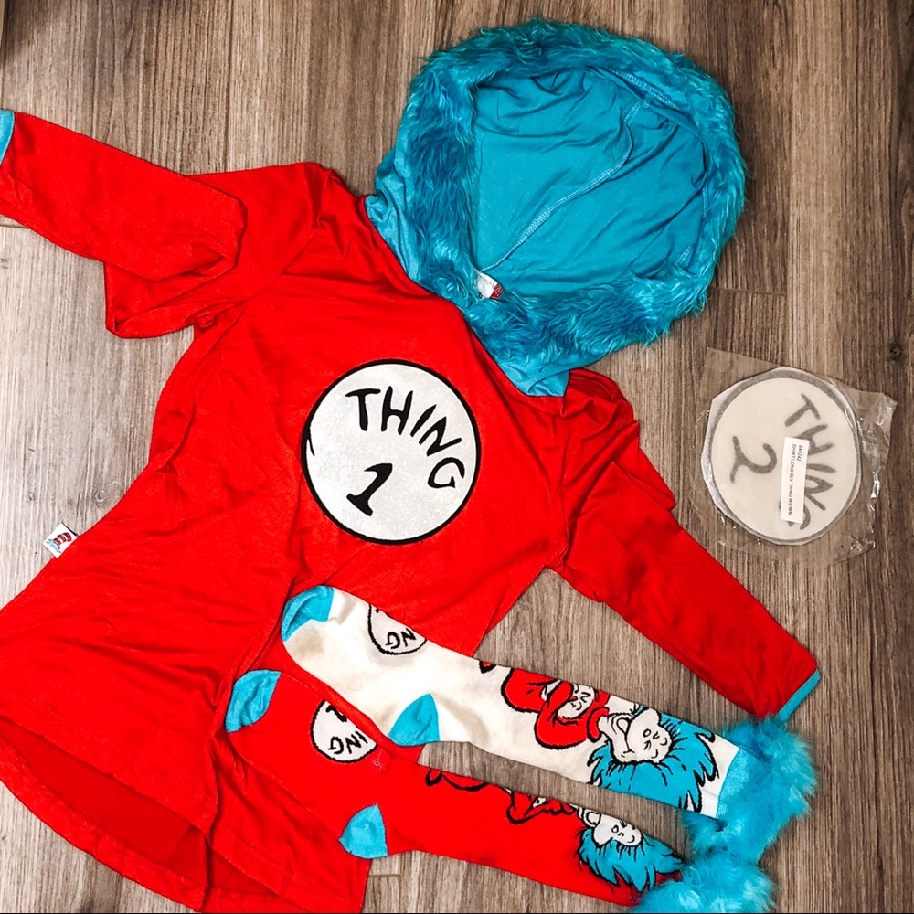 Thing 1 & Thing 2 Hooded Long-Sleeve Shirt